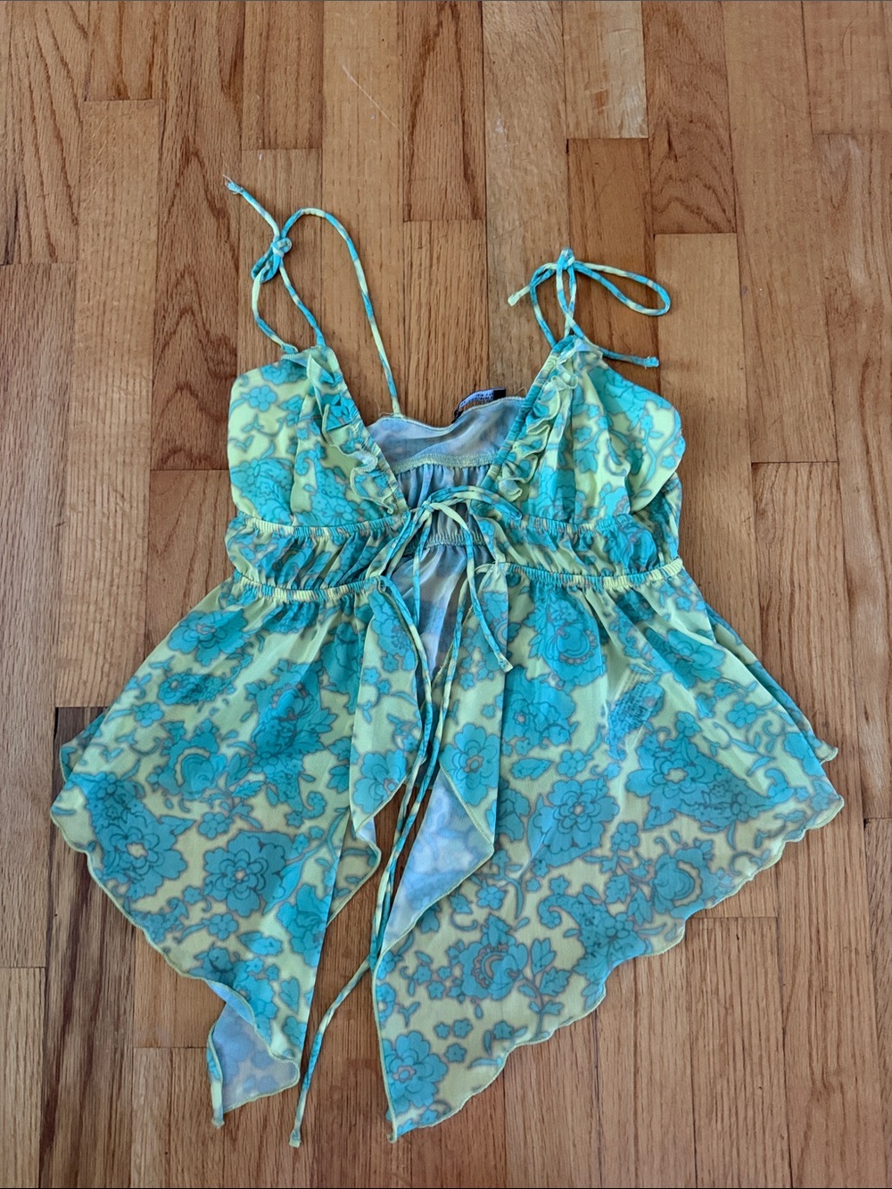 Bershka printed top